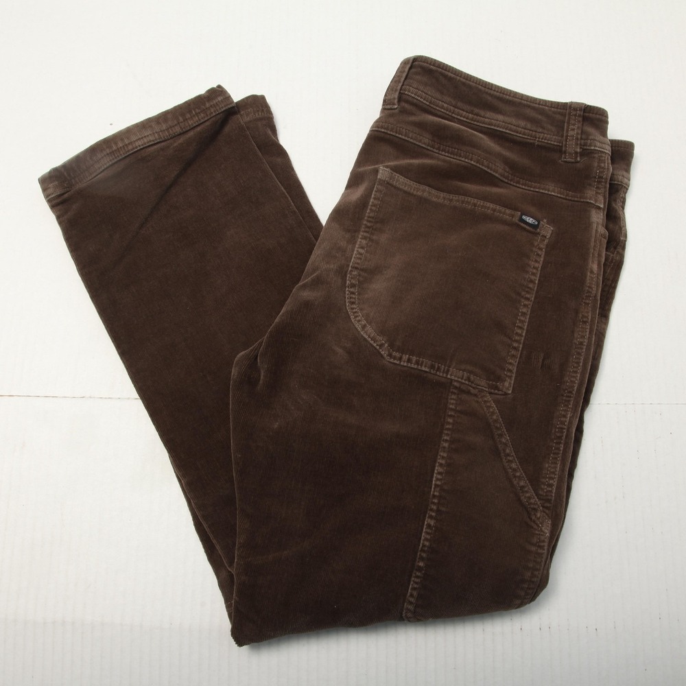 KEEN Pants Mens 34x30 Brown Corduroy Carpenter Workwear Utility Stretch Casual
